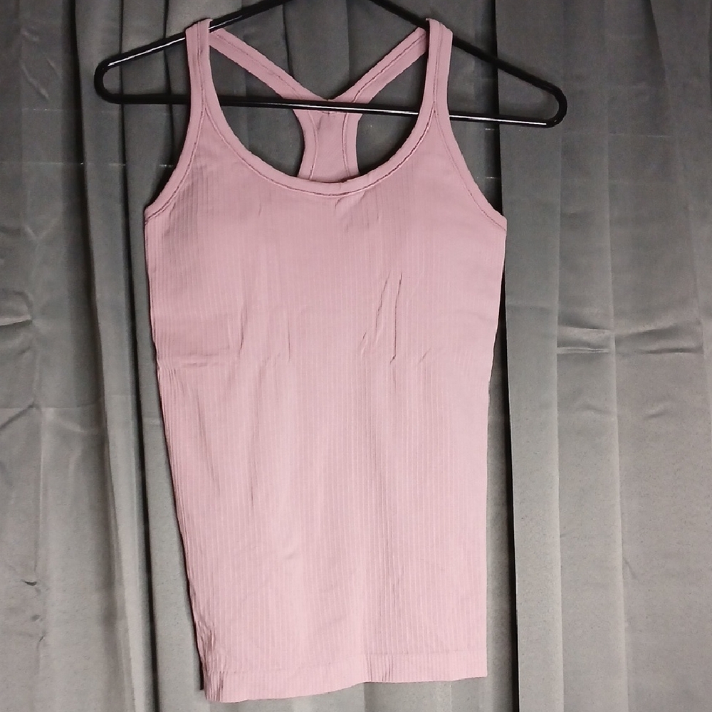Lululemon Athletica Light Pink Tank Top